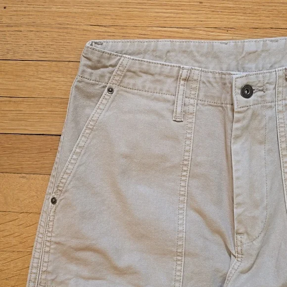 NWT, GAP, Baggy Utility Canvas Pants, Bedrock, Men's 30x32
